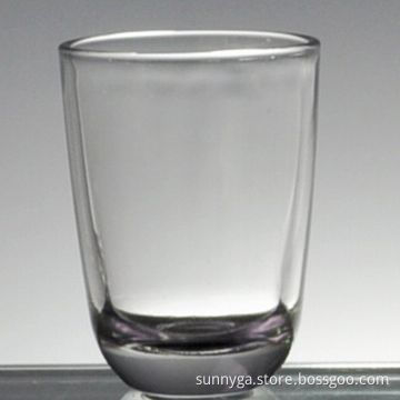 48mL Shot Glass, Customized Logos are Welcome, Made of Transparent Material
